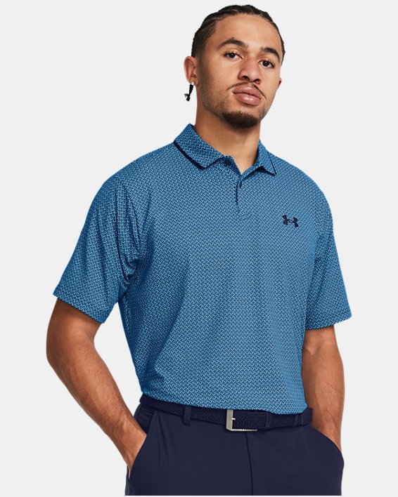 Men's UA Iso-Chill Verge Polo, Blue, pdpMainDesktop image number 0